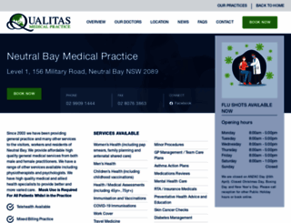 neutralbaymedicalpractice.com.au screenshot