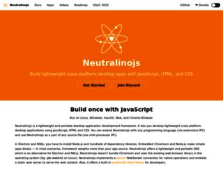 neutralino.js.org screenshot