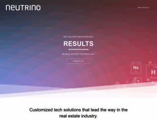 neutrinoinc.com screenshot