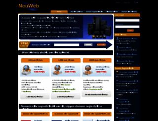 neuweb.hu screenshot