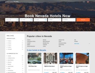 nevadabesthotels.com screenshot