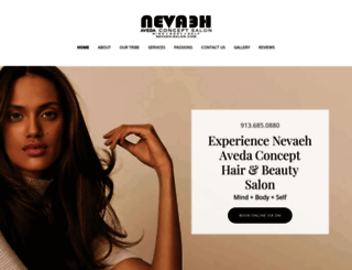 nevaeh-salon.com screenshot