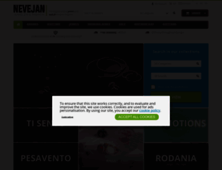 nevejan.com screenshot