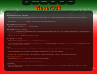 neverball.org screenshot