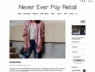 nevereverpayretail.com.au screenshot