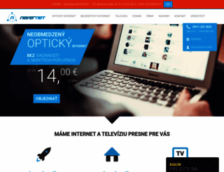 nevernet.sk screenshot