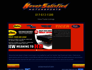 neversatisfiedmotorsports.com screenshot