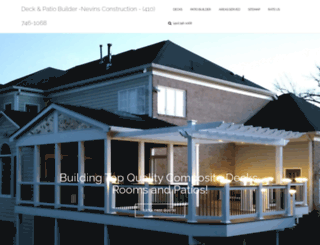 nevinsconstruction.com screenshot