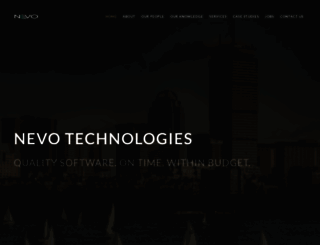 nevo.com screenshot