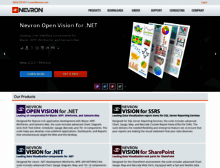 nevron.com screenshot