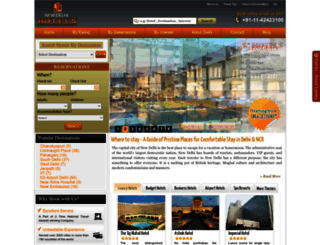 new-delhi-hotels.com screenshot