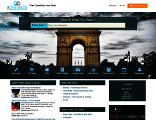 new-delhi.adhoards.com screenshot