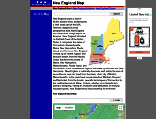 new-england-map.com screenshot