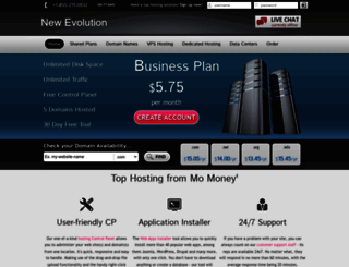 new-evolution.reseller-hosting-themes.com screenshot
