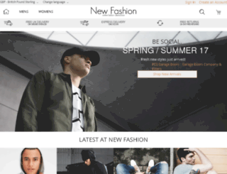 new-fashion.co.uk screenshot