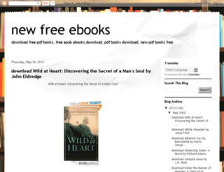 new-free-pdf-ebooks.blogspot.com screenshot