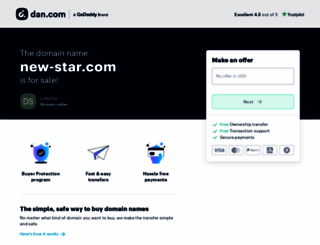 new-star.com screenshot