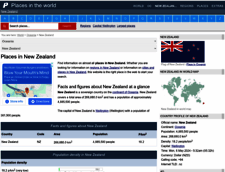 new-zealand.places-in-the-world.com screenshot