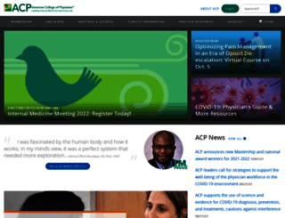 new.acponline.org screenshot