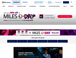 new.discovery.co.za screenshot