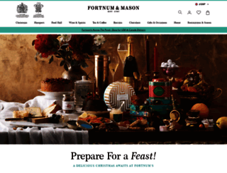 new.fortnumandmason.com screenshot