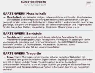 new.gartenwerk-naturstein.de screenshot