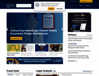 new.hukumonline.com screenshot