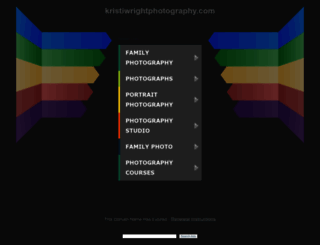 new.kristiwrightphotography.com screenshot
