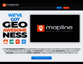 new.mapline.com screenshot