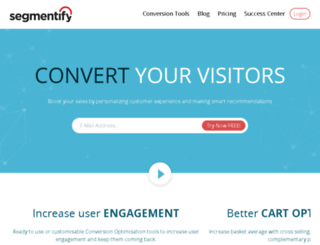 new.segmentify.com screenshot