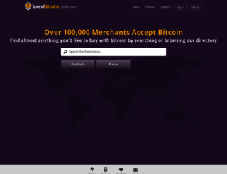 new.spendbitcoins.com screenshot