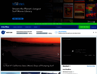 new.surfline.com screenshot