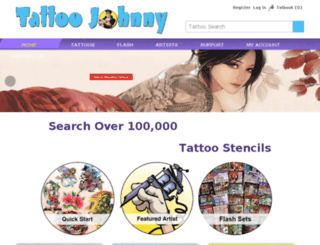 new.tattoojohnny.com screenshot