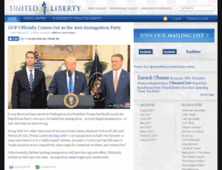 new.unitedliberty.org screenshot