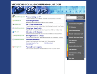new.vmoptions-social-bookmarking-list.com screenshot