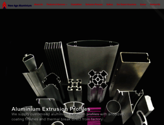 newagealuminium.com screenshot