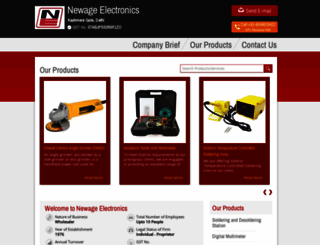 newageelectronics.co.in screenshot