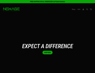 newageperformance.com screenshot