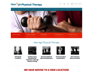 newagephysicaltherapy.com screenshot