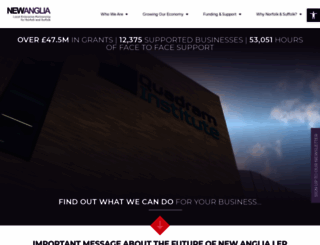 newanglia.co.uk screenshot