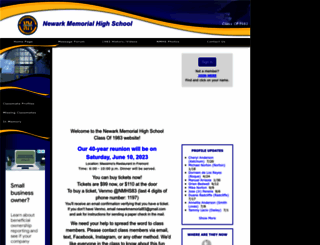 newarkmemorial83.com screenshot