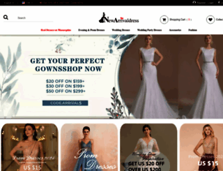 newarrivaldress.com screenshot