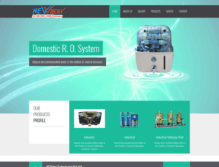newaterindia.com screenshot