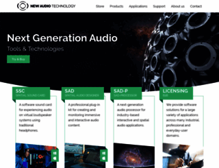 newaudiotechnology.com screenshot