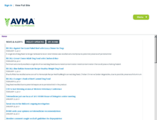 newavma.avma.org screenshot