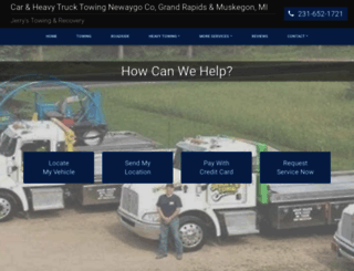 newaygocountytowing.com screenshot
