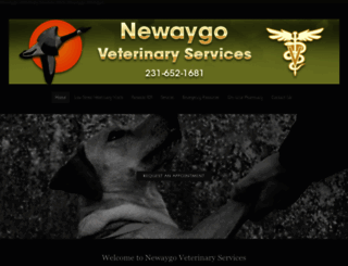 newaygoveterinaryservices.com screenshot