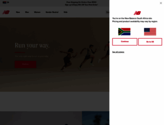 newbalance.co.za screenshot