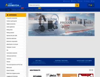newbecca.com screenshot