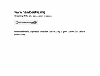 newbeetle.org screenshot